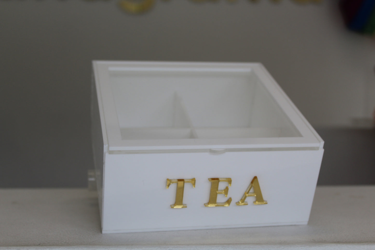 Caja para té