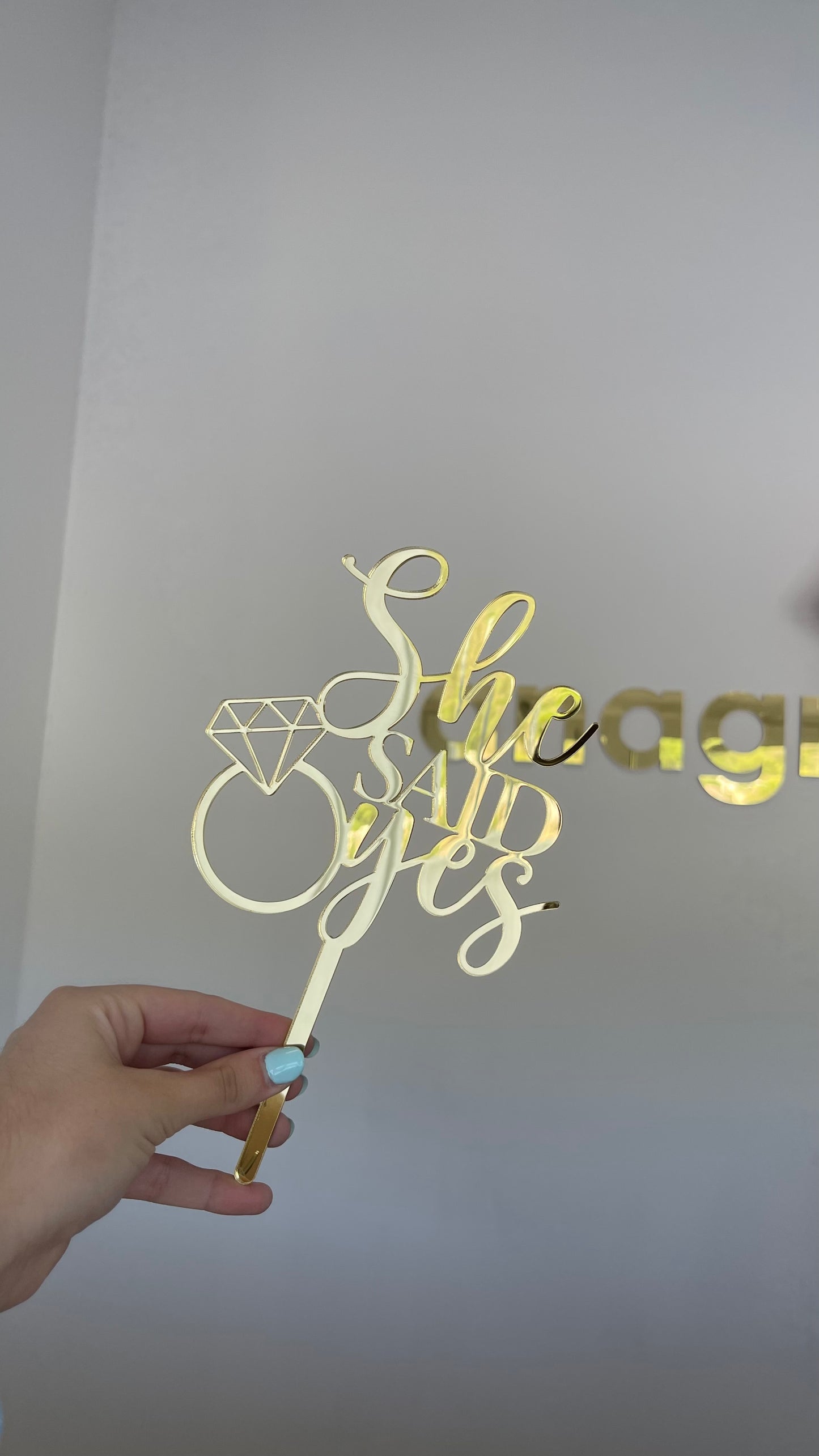 Cake topper Bride to be